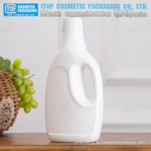 QB-LQ1000 lavandería suavizante detergente blanqueador uso industrial reciclable mate pared gruesa pesado hdpe botella de plástico 1000ml